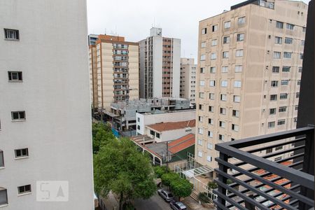 Studio à venda com 31m², 1 quarto e sem vagaVista da sala/quarto