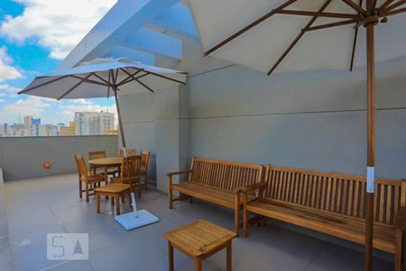 Studio à venda com 31m², 1 quarto e sem vagaTerraço