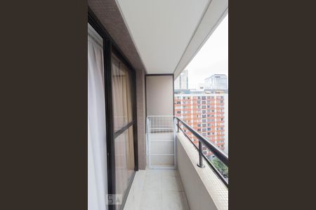 Varanda - Suíte  de apartamento à venda com 1 quarto, 70m² em Paraíso, São Paulo
