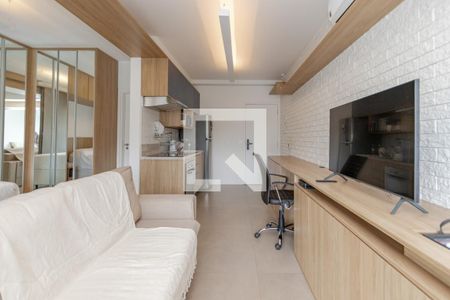 Sala de apartamento à venda com 1 quarto, 42m² em Cidade Monções, São Paulo