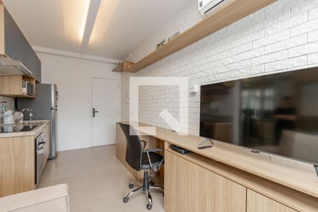 Sala de apartamento à venda com 1 quarto, 42m² em Cidade Monções, São Paulo