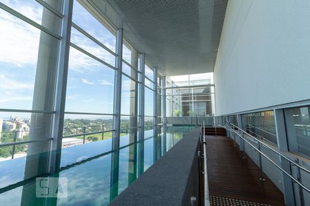 Studio para alugar com 60m², 1 quarto e 1 vagaPiscina Coberta