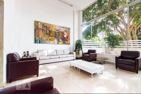 Hall de Entrada de apartamento à venda com 1 quarto, 50m² em Cambuí, Campinas