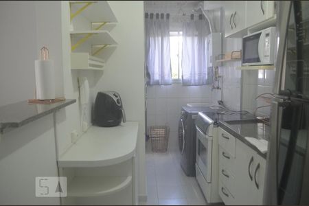 Cozinha de apartamento para alugar com 2 quartos, 48m² em Jardim Ampliação, São Paulo