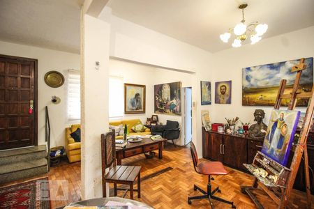Sala de apartamento para alugar com 2 quartos, 70m² em Santo Antônio, Belo Horizonte