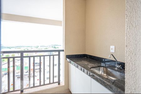 Varanda Gourmet de apartamento para alugar com 1 quarto, 40m² em Taguatinga Sul (taguatinga), Brasília