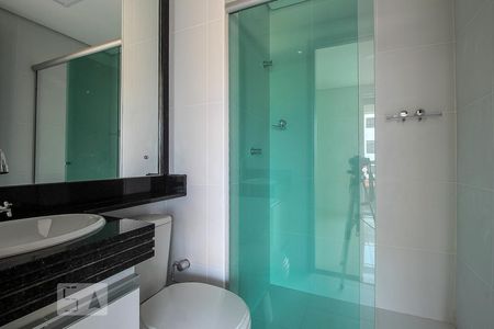 Studio para alugar com 30m², 1 quarto e 1 vaga Studio para alugar com 30m², 1 quarto e 1 vagaBanheiro