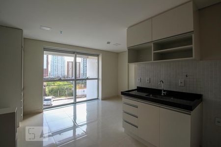 Cozinha de kitnet/studio para alugar com 1 quarto, 30m² em Sul (águas Claras), Brasília