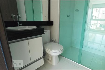 Banheiro de apartamento para alugar com 1 quarto, 35m² em Sul (águas Claras), Brasília