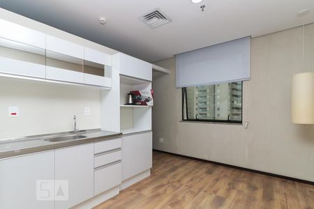 Sala/Cozinha de apartamento à venda com 1 quarto, 32m² em Vila Osasco, Osasco