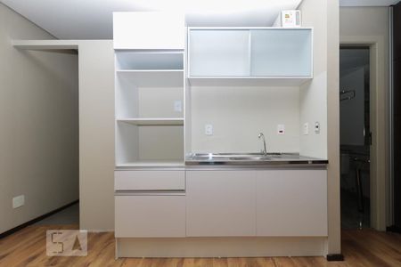 Sala/Cozinha de kitnet/studio à venda com 1 quarto, 32m² em Vila Osasco, Osasco