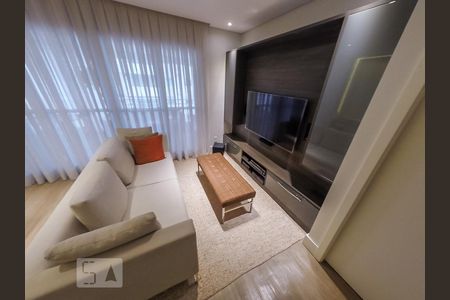 Sala de apartamento para alugar com 2 quartos, 92m² em Cidade Monções, São Paulo