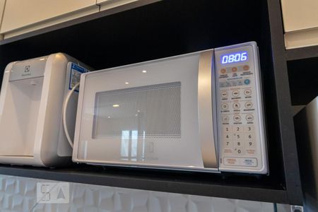 Detalhe da Cozinha de kitnet/studio para alugar com 1 quarto, 26m² em Bethaville I, Barueri