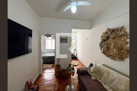 Sala de apartamento para alugar com 1 quarto, 55m² em Copacabana, Rio de Janeiro