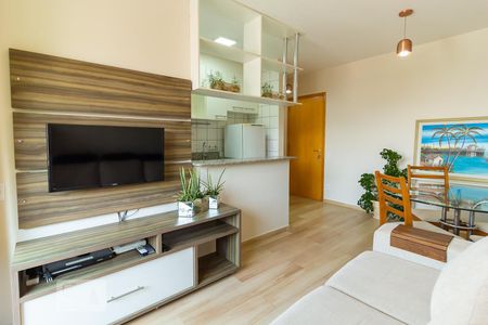 Sala de apartamento para alugar com 1 quarto, 37m² em Parque Imperial, São Paulo