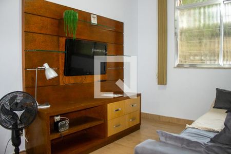 Sala  de apartamento para alugar com 1 quarto, 52m² em Catete, Rio de Janeiro