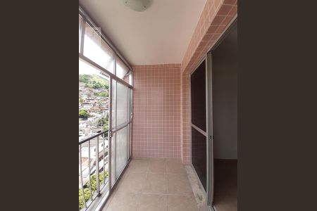 Varanda da Sala de apartamento à venda com 3 quartos, 160m² em Engenho Novo, Rio de Janeiro