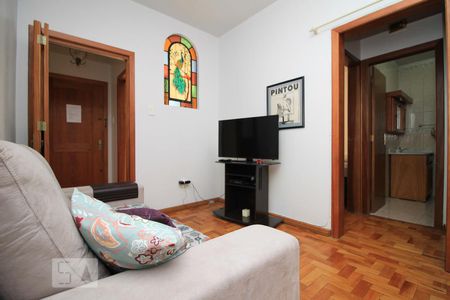 Sala de apartamento à venda com 1 quarto, 53m² em Floresta, Porto Alegre