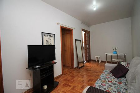 Sala de apartamento à venda com 1 quarto, 53m² em Floresta, Porto Alegre