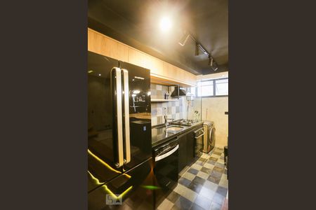 Cozinha de apartamento para alugar com 1 quarto, 65m² em Paraíso, São Paulo