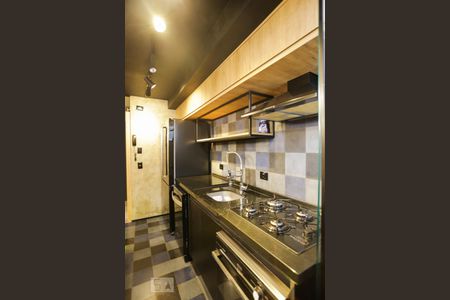 Cozinha de apartamento para alugar com 1 quarto, 65m² em Paraíso, São Paulo