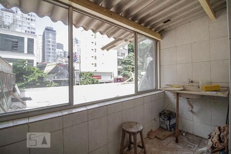 Lavanderia de kitnet/studio para alugar com 1 quarto, 23m² em Vila Buarque, São Paulo