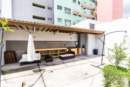 Externo de kitnet/studio para alugar com 1 quarto, 30m² em Centro, São Paulo
