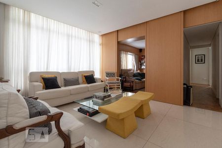 Sala de apartamento à venda com 3 quartos, 136m² em Jardim Paulista, São Paulo