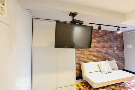 Sala/Quarto de kitnet/studio para alugar com 1 quarto, 30m² em Vila do Encontro, São Paulo