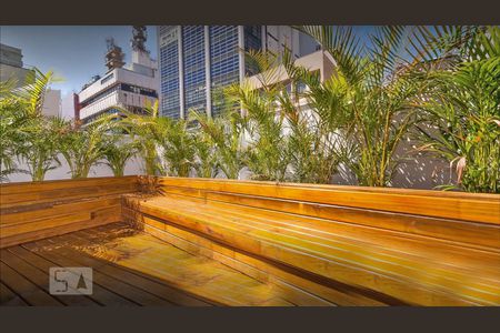 Studio à venda com 20m², 1 quarto e sem vagaTerraço