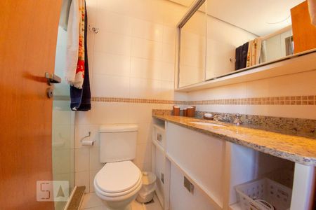 Banheiro da Suíte de apartamento à venda com 3 quartos, 105m² em Petrópolis, Porto Alegre