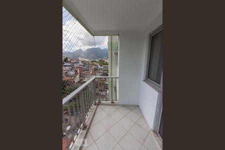 Varanda da Sala de apartamento à venda com 2 quartos, 84m² em Pechincha, Rio de Janeiro