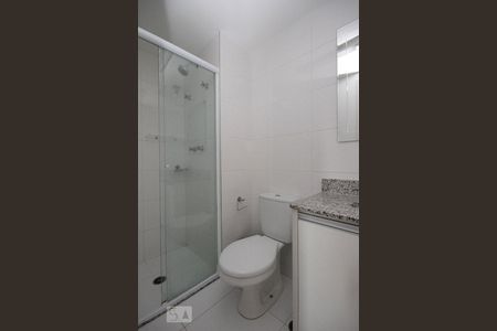 Banheiro de kitnet/studio à venda com 1 quarto, 37m² em Consolação, São Paulo