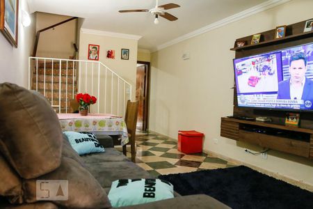 Sala de casa para alugar com 2 quartos, 98m² em Jardim Marcel, São Paulo