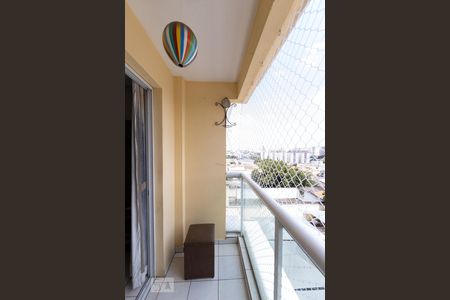 Varanda da Sala de apartamento para alugar com 2 quartos, 50m² em Vila Bela, São Paulo