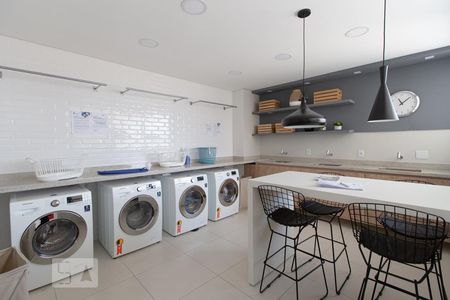 Apartamento à venda com 34m², 1 quarto e sem vaga Apartamento à venda com 34m², 1 quarto e sem vagaLavanderia