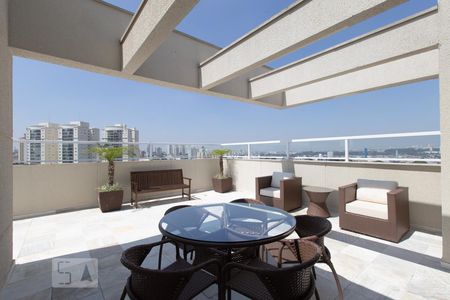 Apartamento à venda com 34m², 1 quarto e sem vaga Apartamento à venda com 34m², 1 quarto e sem vagaÁrea comum - Churrasqueira