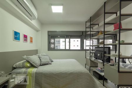 quarto de kitnet/studio à venda com 1 quarto, 37m² em Boa Vista, Porto Alegre