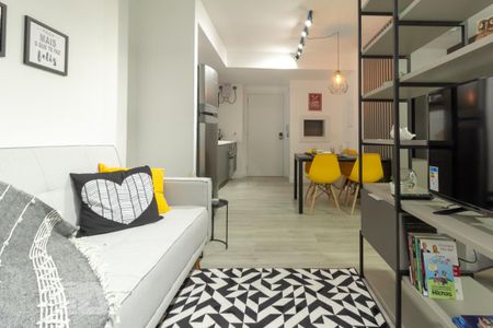 sala de kitnet/studio à venda com 1 quarto, 37m² em Boa Vista, Porto Alegre