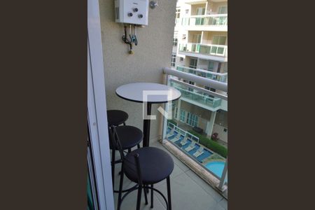Varanda da Sala de apartamento à venda com 1 quarto, 37m² em Taquara, Rio de Janeiro
