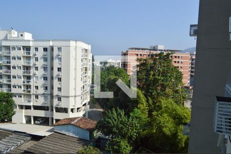 Vista da Varanda de apartamento à venda com 1 quarto, 37m² em Taquara, Rio de Janeiro