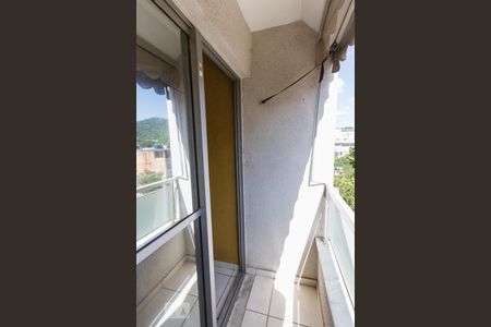 Varanda Sala de apartamento à venda com 2 quartos, 50m² em Taquara, Rio de Janeiro