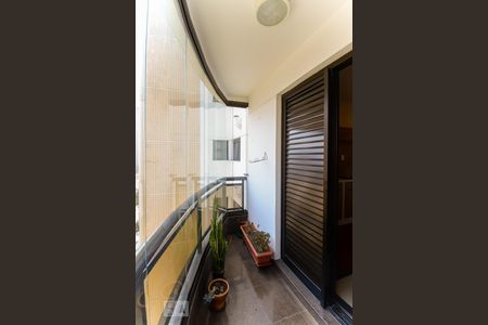 Varanda da suíte 1 de apartamento à venda com 3 quartos, 170m² em Jardim Anália Franco, São Paulo