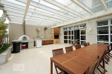 Apartamento à venda com 40m², 1 quarto e 1 vagaChurrasqueira