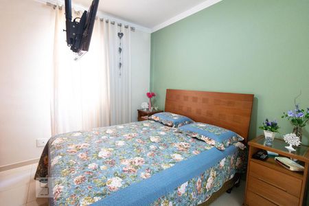 Suíte  de apartamento à venda com 3 quartos, 71m² em Vila Valparaíso, Santo André