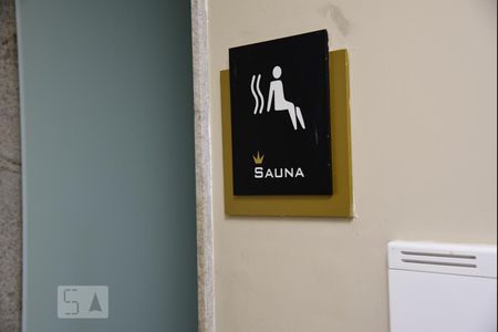 Studio à venda com 35m², 1 quarto e 1 vagaSauna