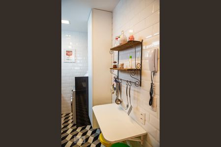 Cozinha de apartamento para alugar com 1 quarto, 65m² em Copacabana, Rio de Janeiro