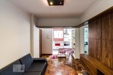 Apartamento para alugar com 47m², 1 quarto e 1 vaga Apartamento para alugar com 47m², 1 quarto e 1 vagaSala