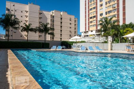Área comum - Piscina de apartamento para alugar com 2 quartos, 76m² em Laranjeiras, Rio de Janeiro