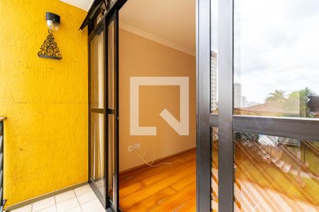 Varanda da Sala de apartamento à venda com 3 quartos, 80m² em Vila Campestre, São Paulo